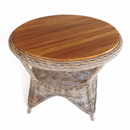 Rattan table Athena – handmade in Bali, boho style