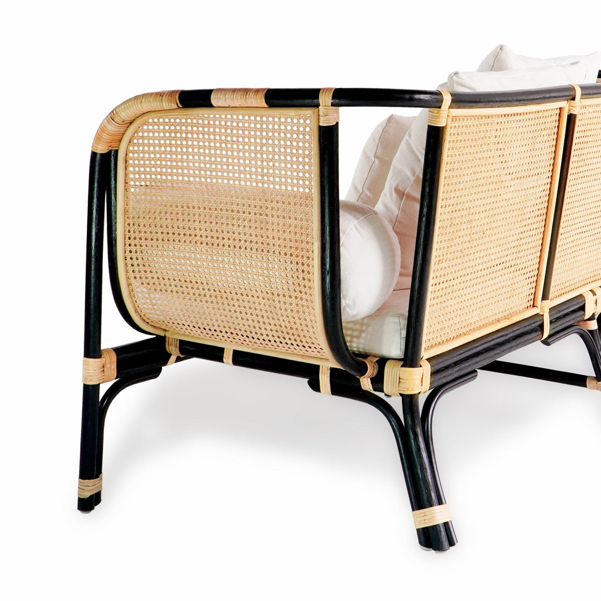Rattan sofa – Houten, natural natural materials in boho style