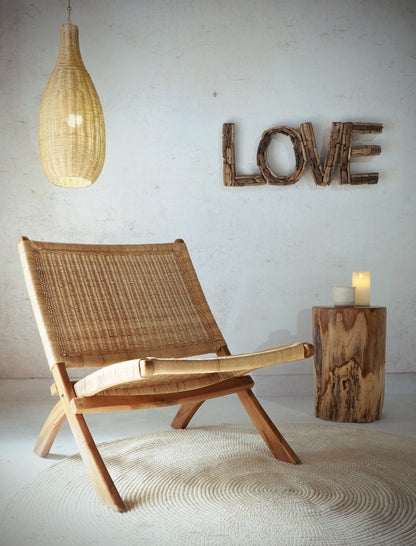 Catania folding chair by BaliSouk – boho furniture made in Bali