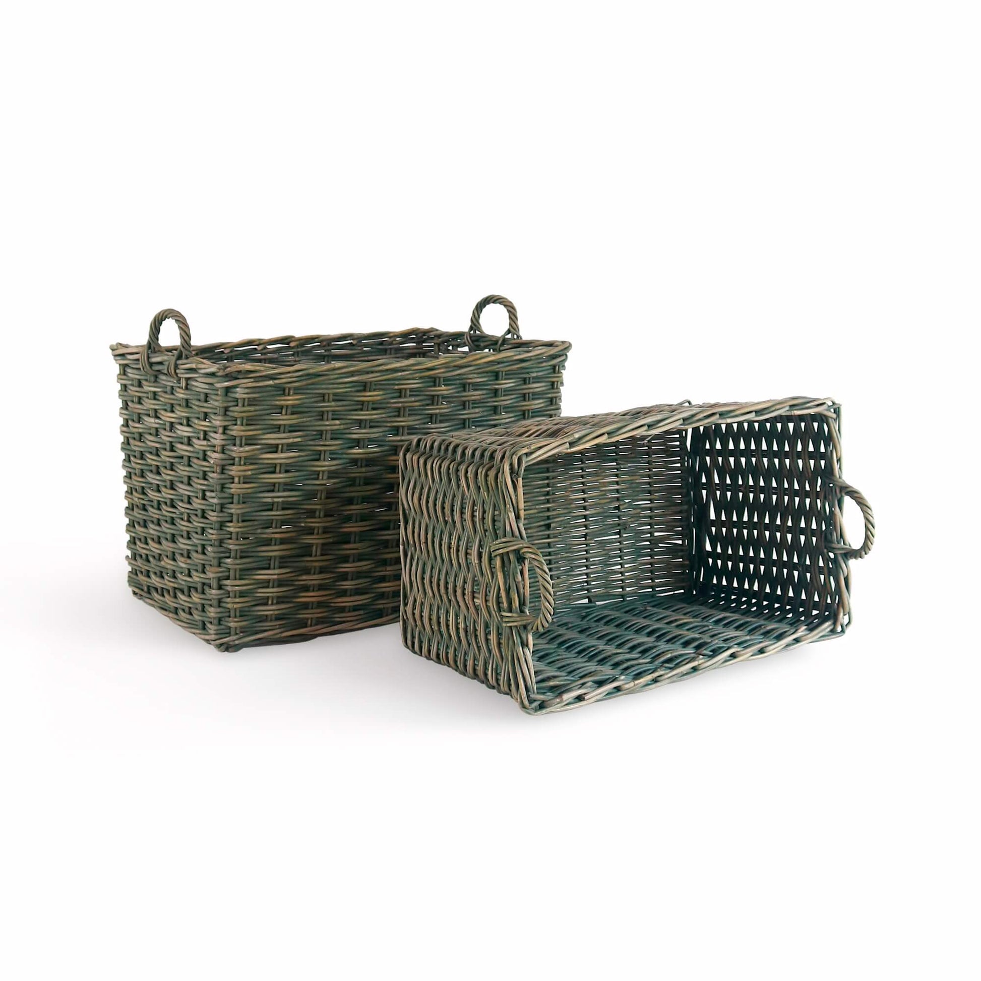 Kyoto Basket With Handle Set Of Two