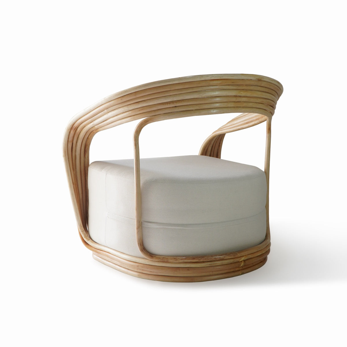 Rattan armchair Bonita Arm – handmade in Bali, boho style