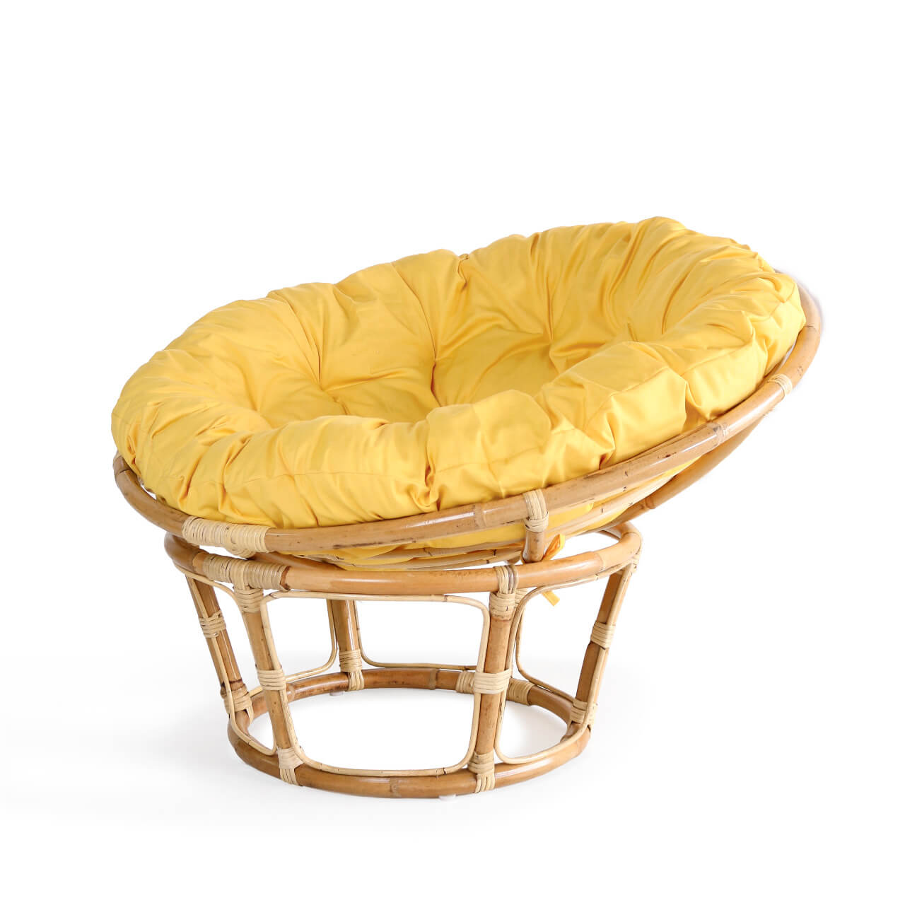 Papasan Stool With Cushion