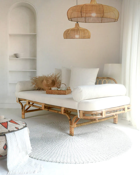 Bali Furniture – Atalia Daybed Including White Cushion Set – The Atalia Daybed Including White Cushio