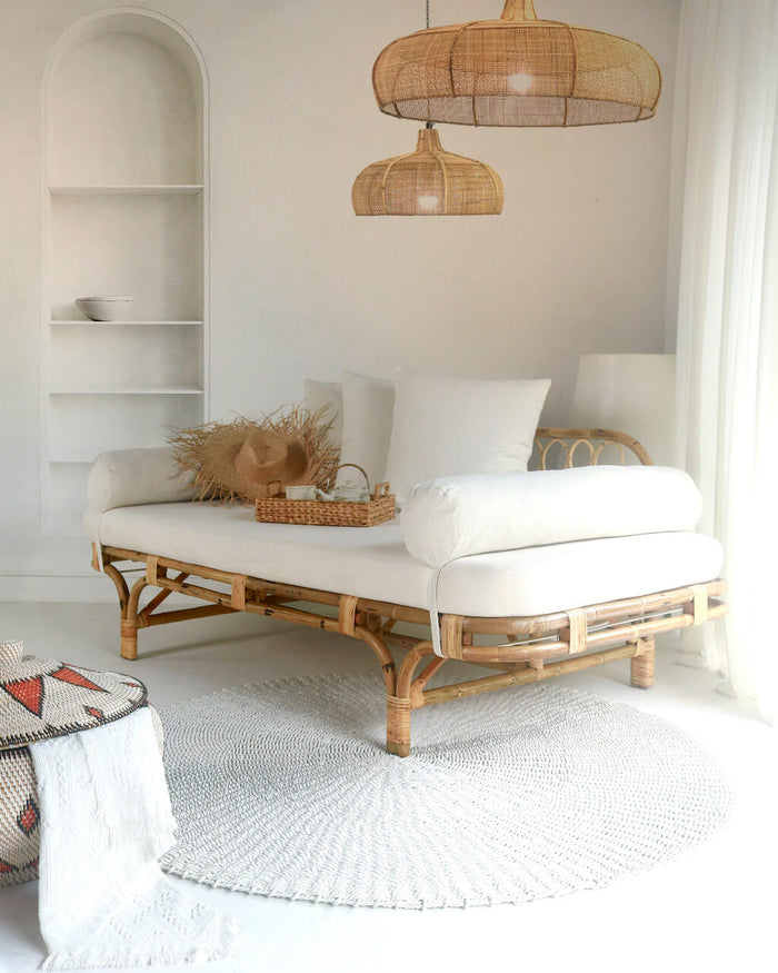 Bali Furniture – Atalia Daybed Including White Cushion Set – The Atalia Daybed Including White Cushio