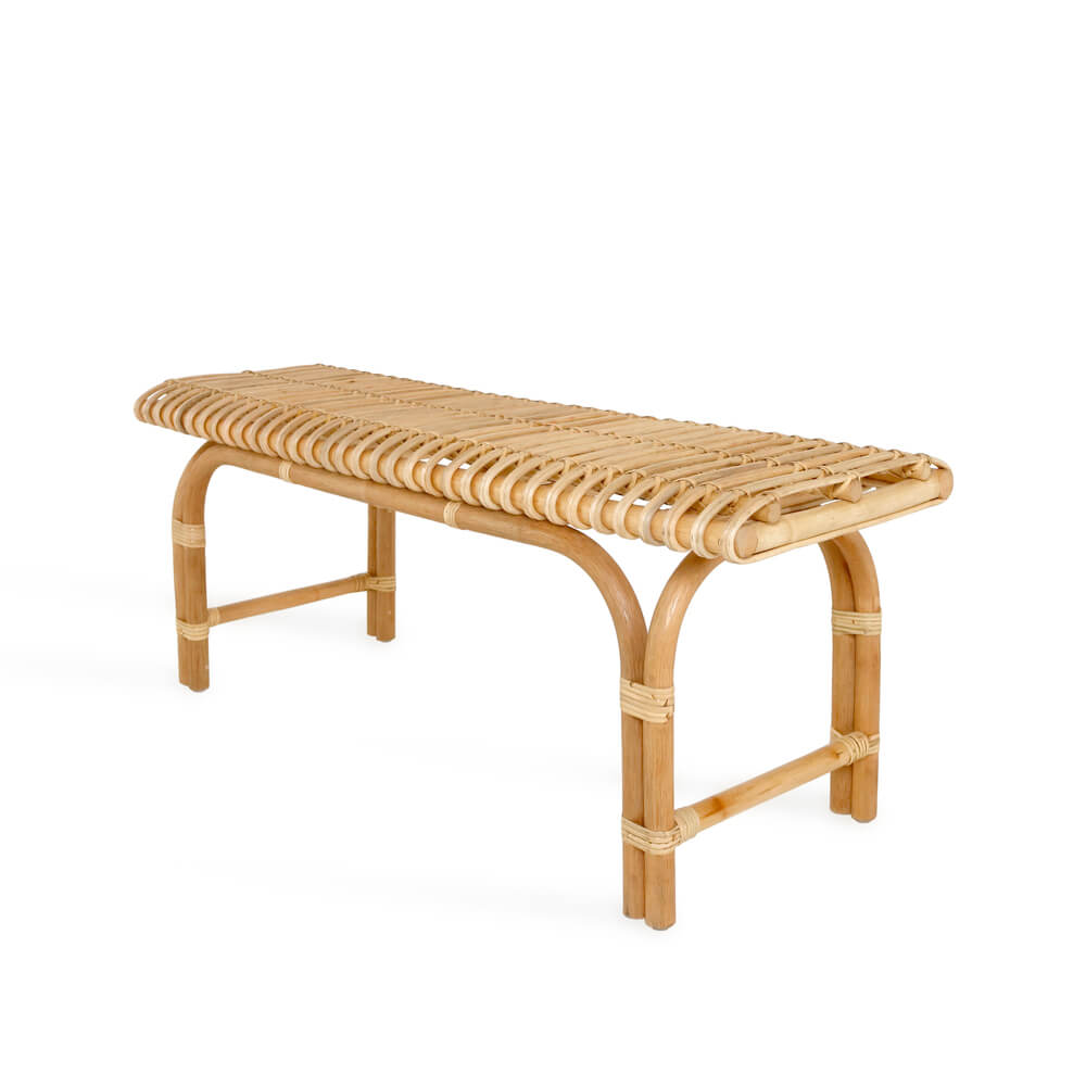 Minen Rattan Bench