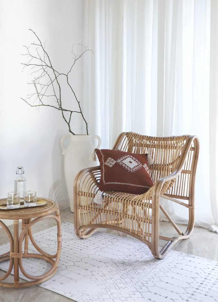 Bali Furniture – Adolfo Armchair Without Cushion