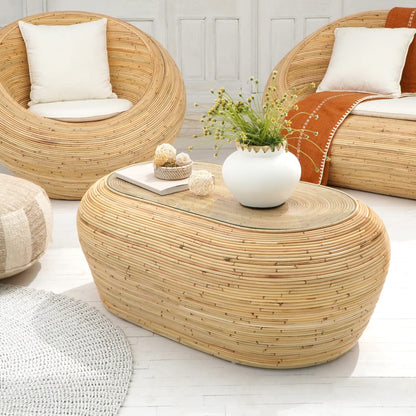 Egg living set by BaliSouk – boho furniture made in Bali