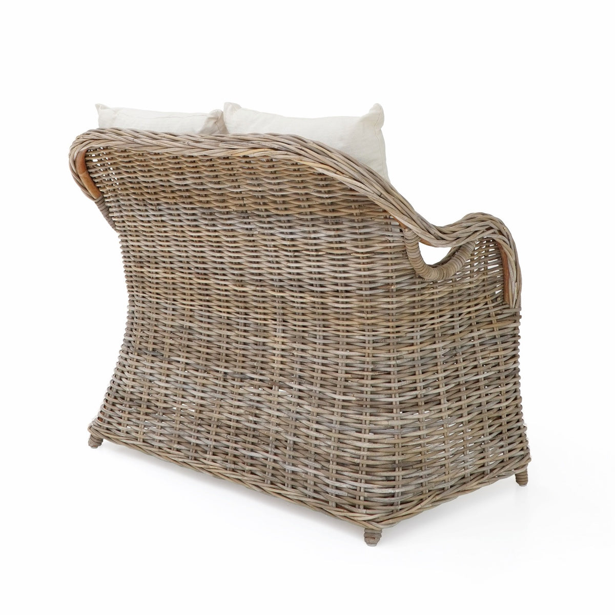 Rattan loveseat Athena Love Seat – boho furniture handcrafted in Bali by BaliSouk