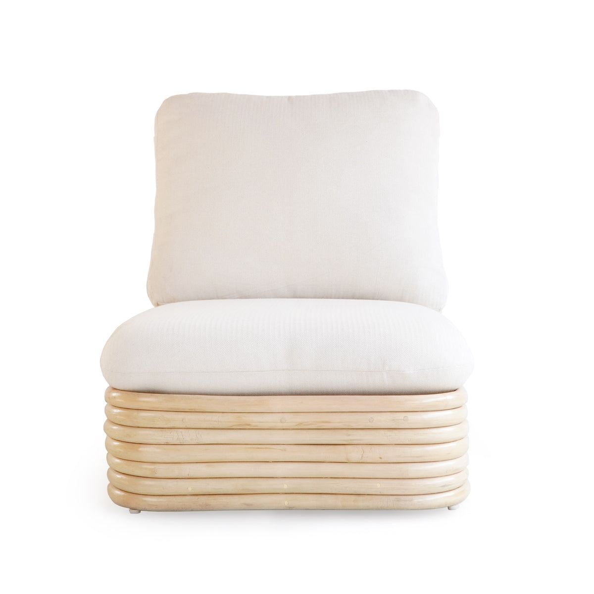 Handcrafted rattan lounge chair – Meadow, boho furniture from BaliSouk