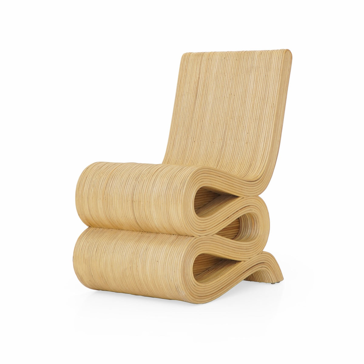 Gatsby Triple lounge chair in natural materials – boho furniture by BaliSouk