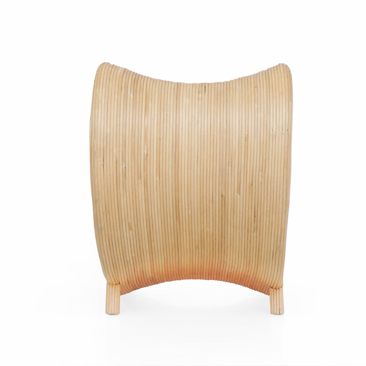 Gatsby Stripe lounge chair, boho furniture handmade by Balinese artisans