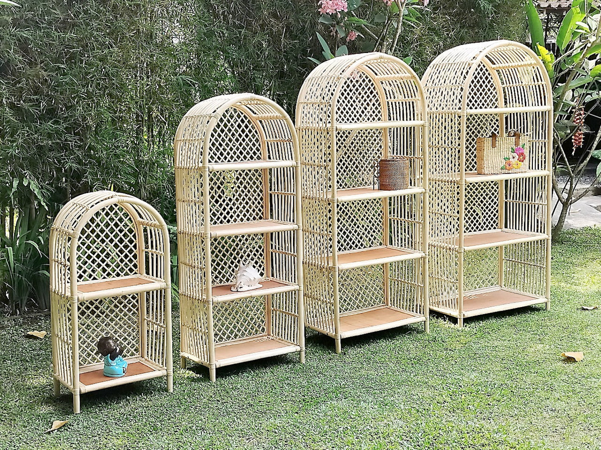 Camilla Bookshelf bookcase by BaliSouk – boho furniture made in Bali