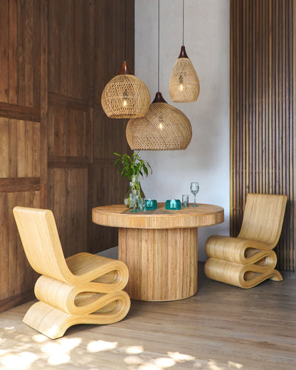 The Gatsby table – natural materials, boho furniture handmade in Bali