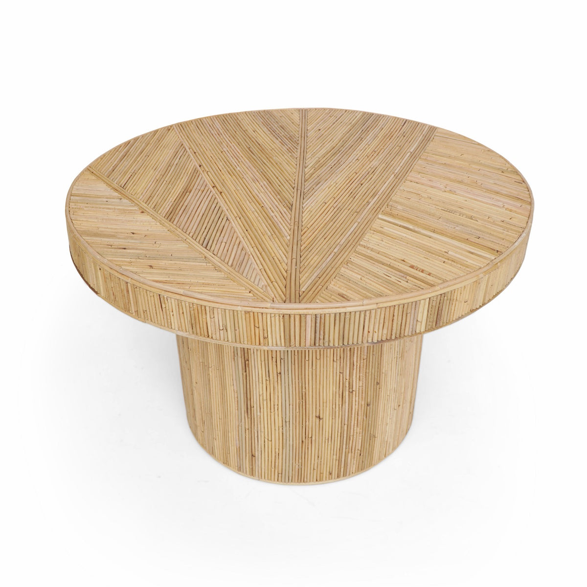 Rattan table – Gatsby, natural natural materials in boho style