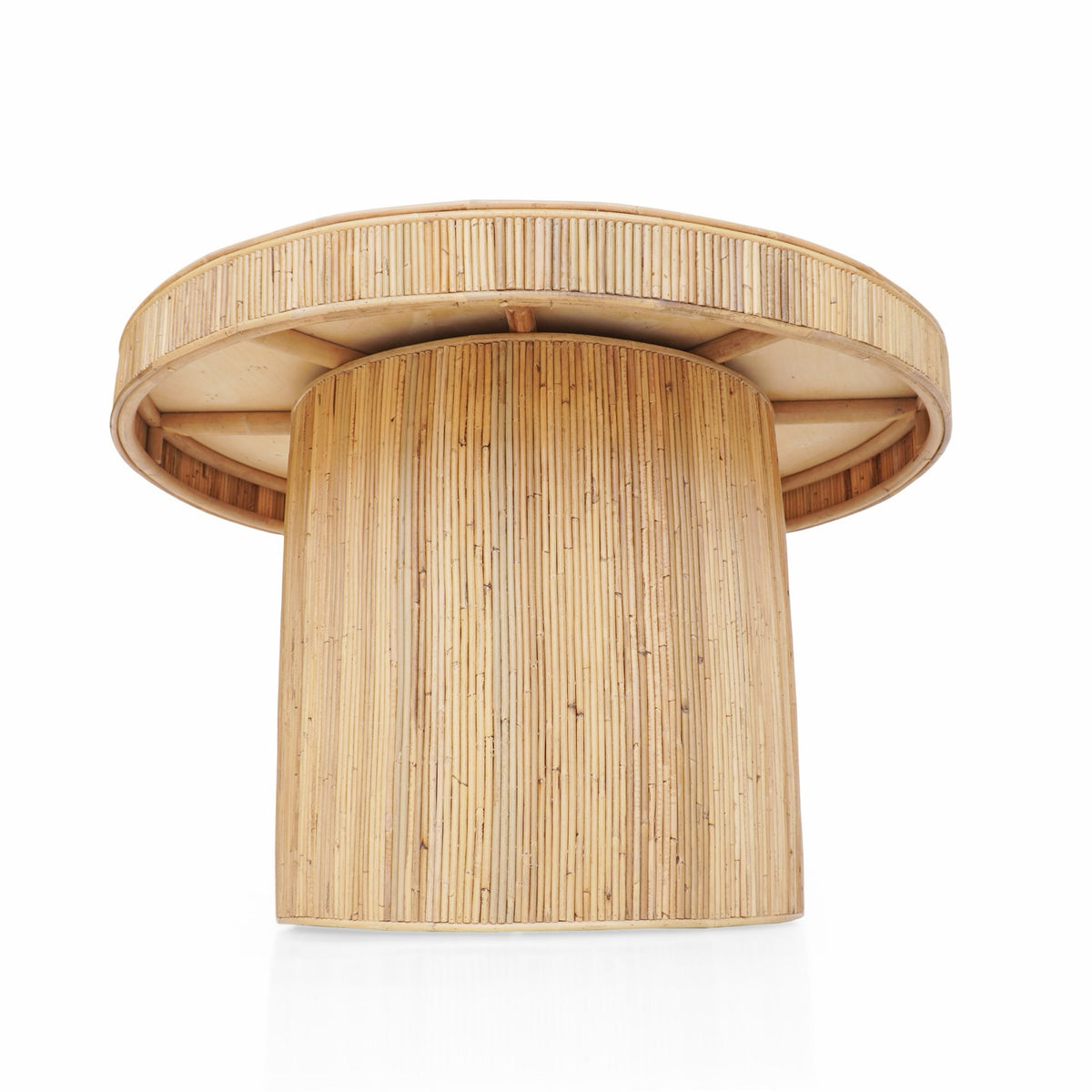 Rattan table Gatsby – boho furniture, handwoven and handmade in Bali
