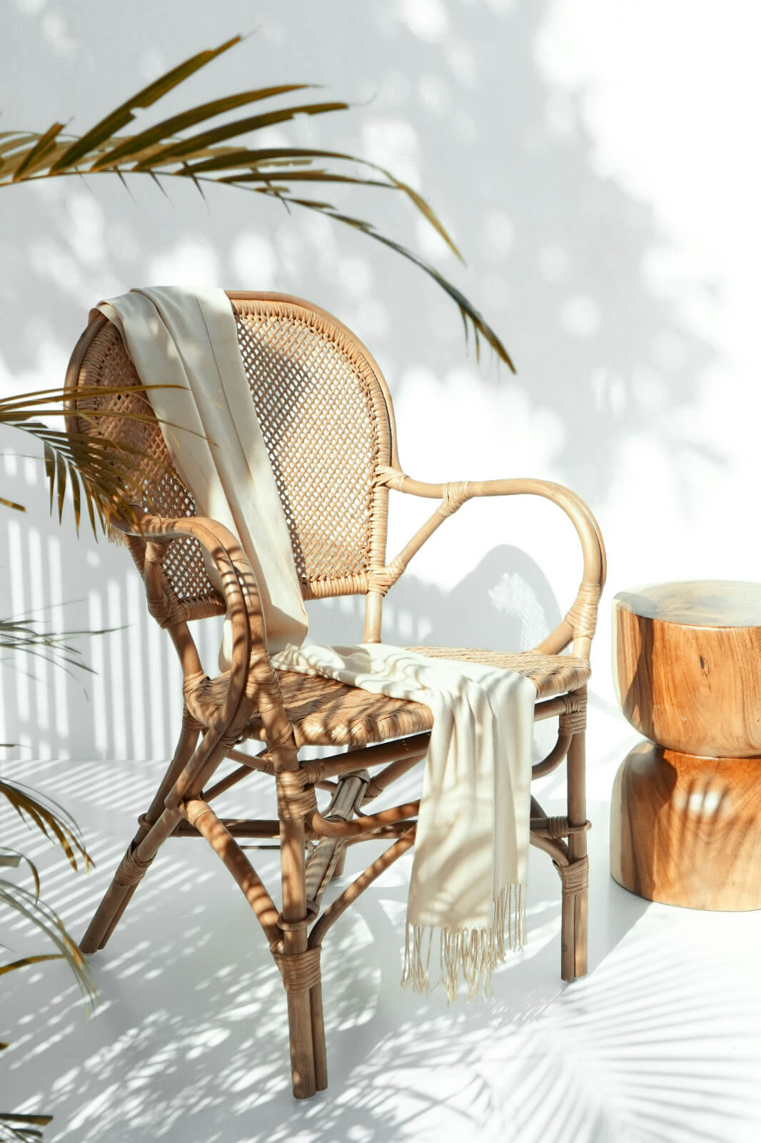 New Bali Armchair Without Cushion Antique