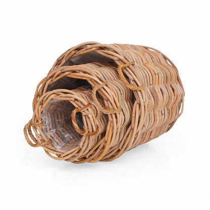 Saint Tropez basket by BaliSouk – boho decor made in Bali