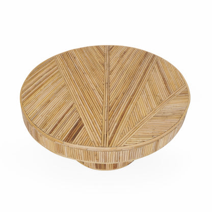 Handcrafted rattan coffee table – Gatsby, boho furniture from BaliSouk