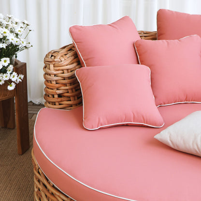 Handcrafted rattan daybed – Stuttgart, boho furniture from BaliSouk