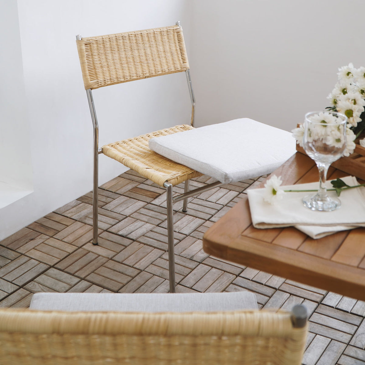 The Hudson stackable chair – natural materials, boho furniture handmade in Bali