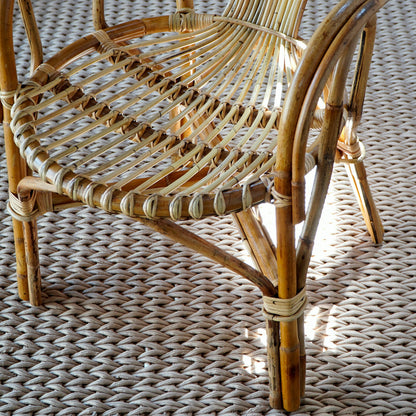 Rattan armchair – Begonia, natural natural materials in boho style