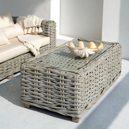 Handcrafted mahogany living set – Saint Tropez, boho furniture from BaliSouk