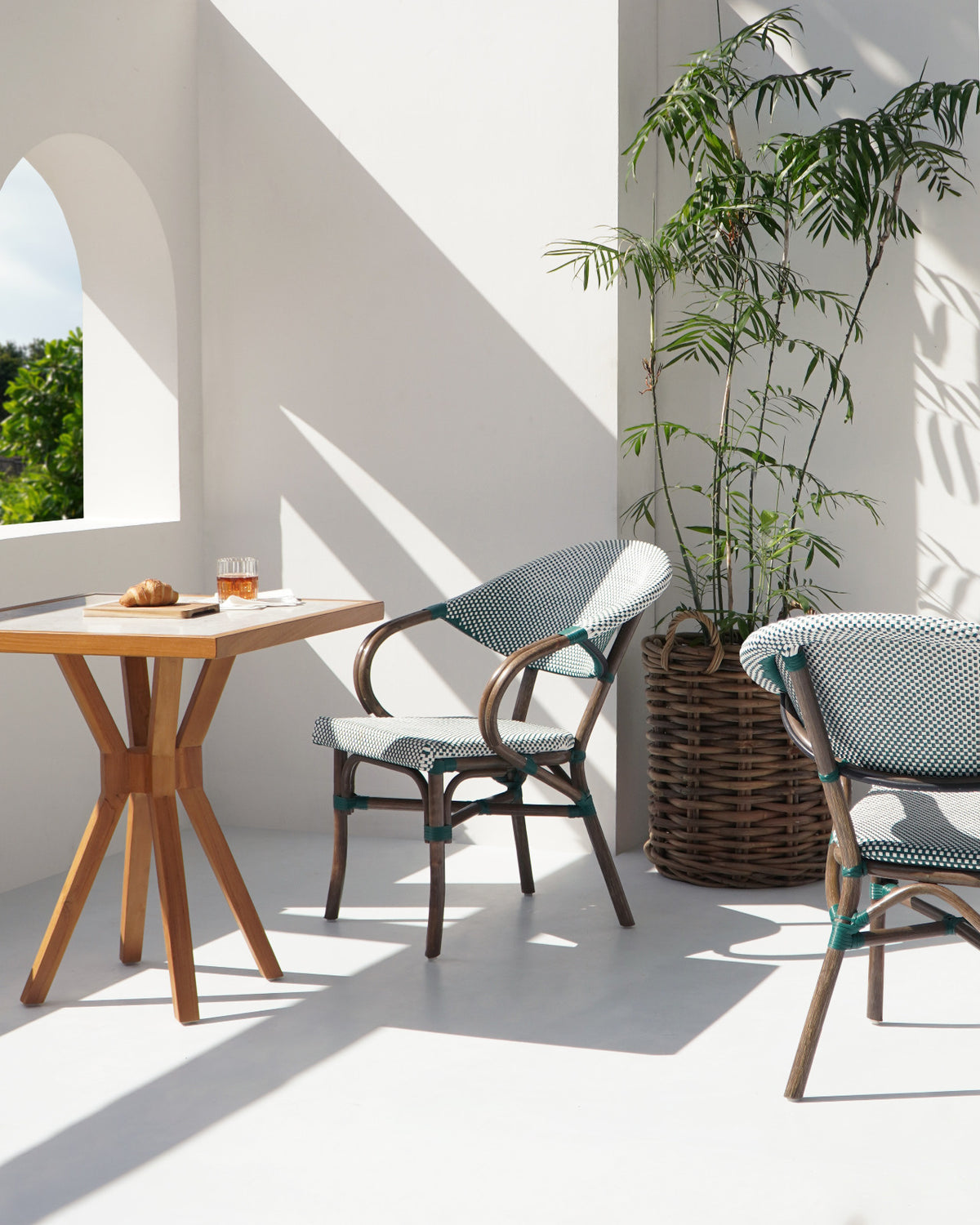 Harfat Bistro Chair Without Cushion