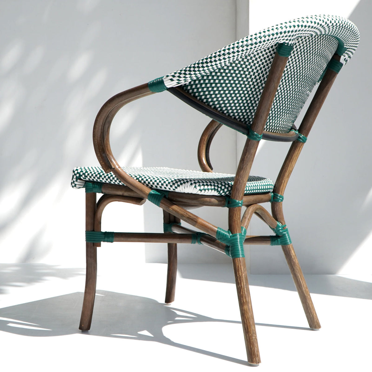 Harfat – natural materials bistro chair, boho furniture from Bali