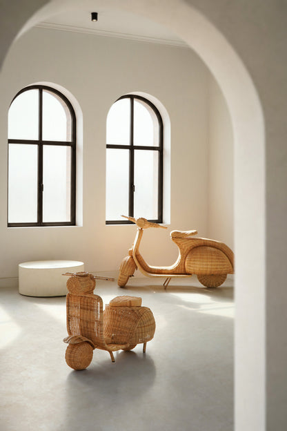 rattan chair Vespa – boho decor handcrafted in Bali by BaliSouk