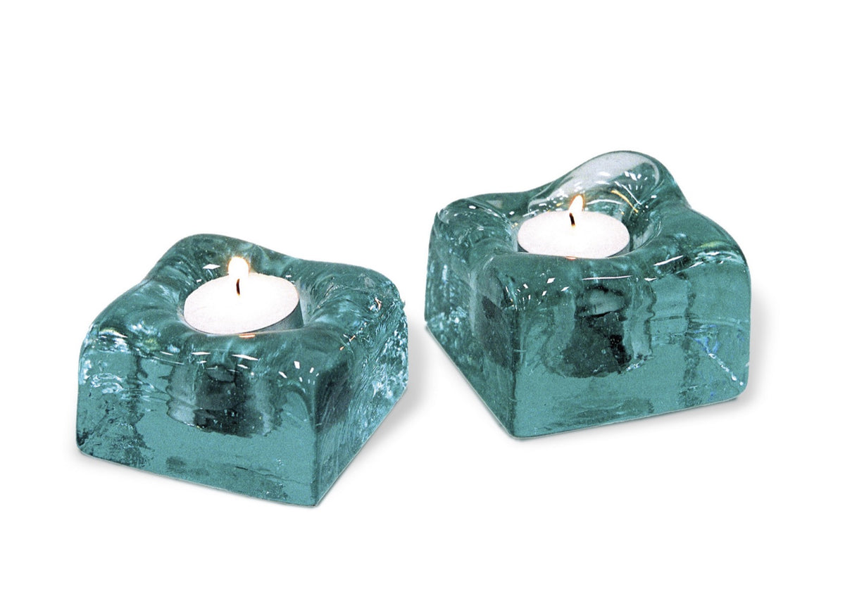 The Ice Block candle holder – natural materials, boho decor handmade in Bali