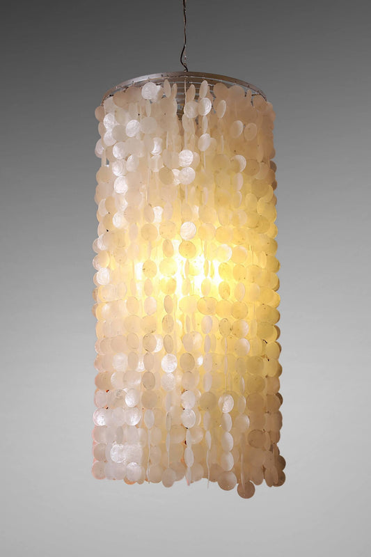 Water Fall Hanging Shell Lamp Without Eletric Cable