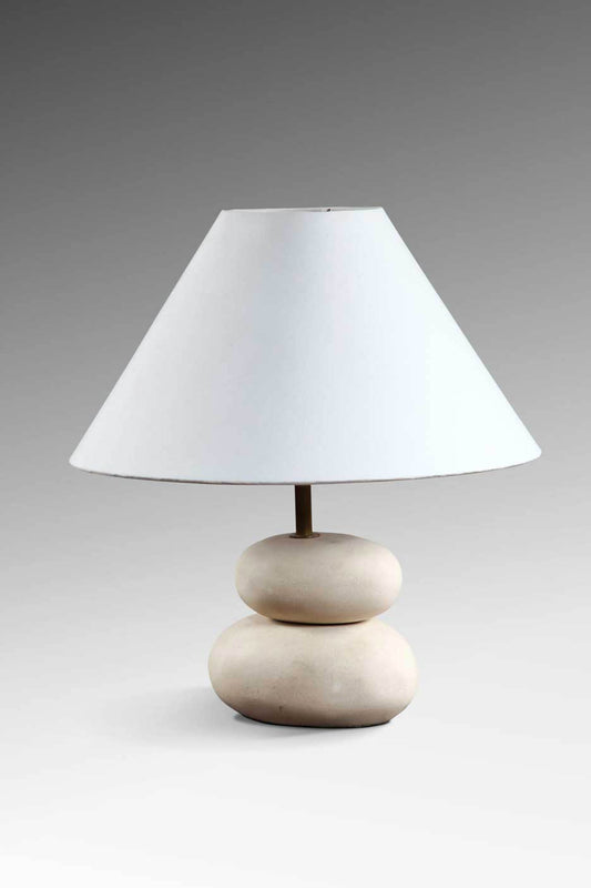 Two Stone Lamp Without Electric Cable