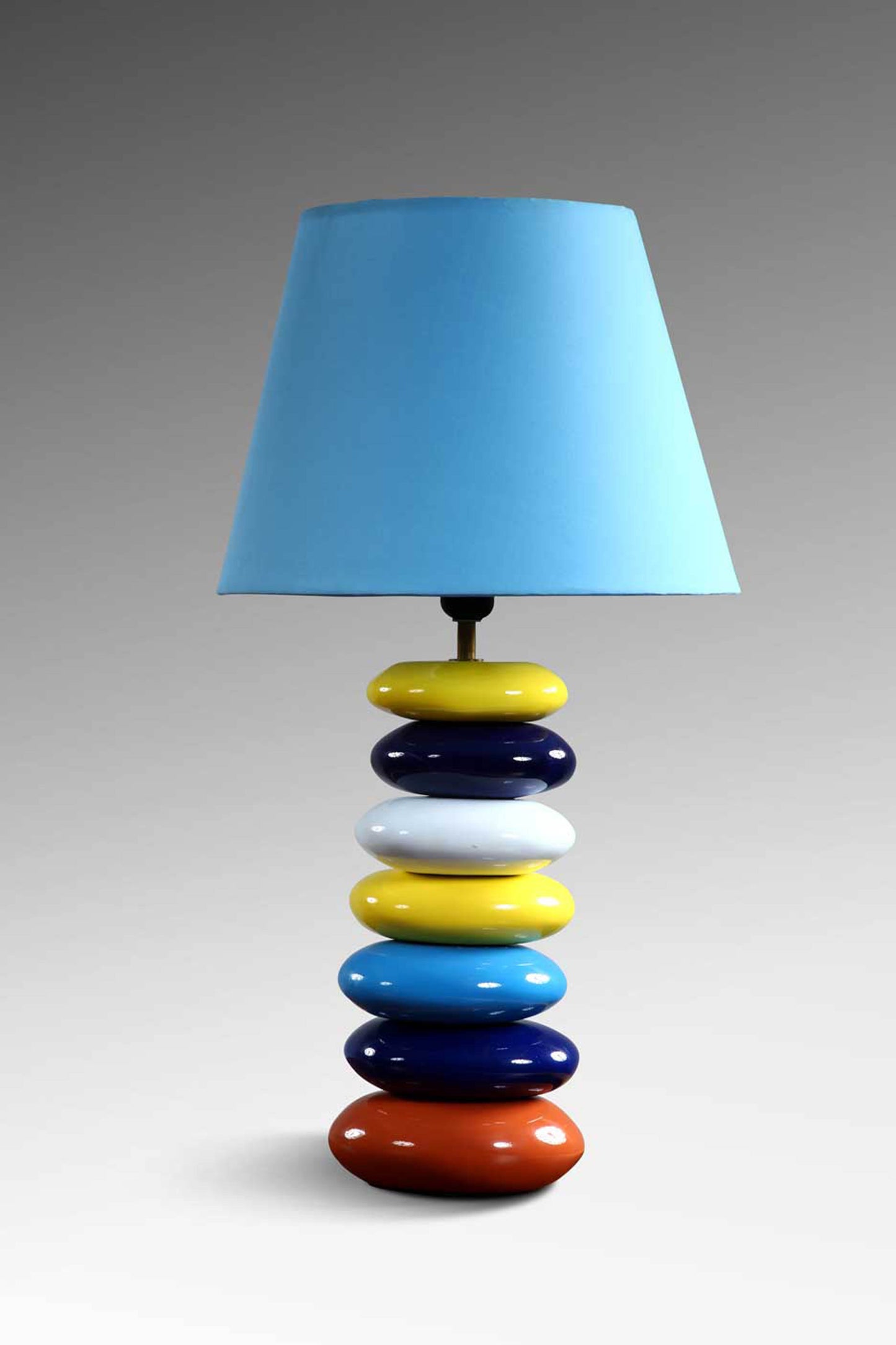 Bali Furniture – Candy Stone Lamp With 7 Stone Without Electric Cable