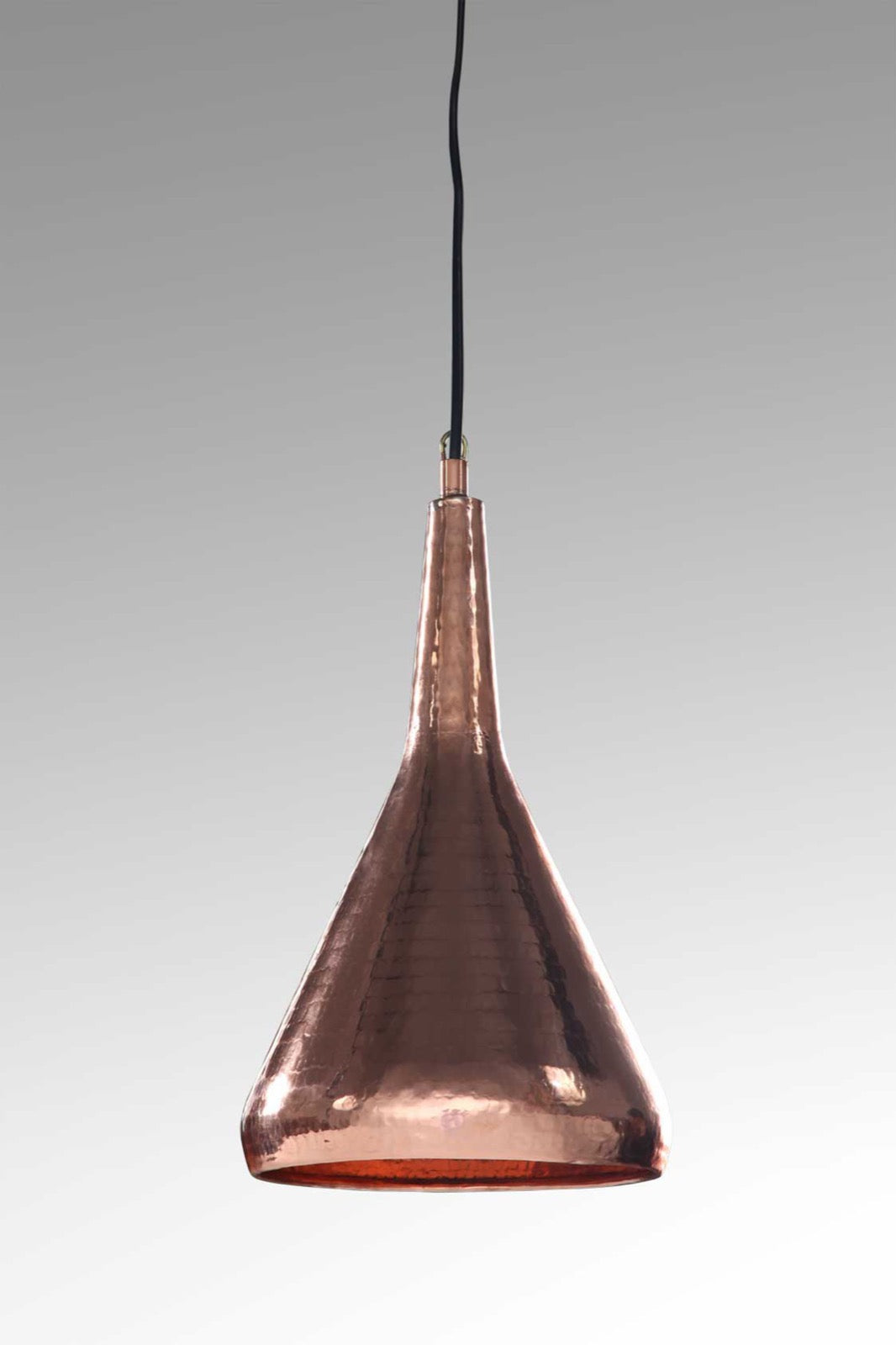 Bronze lamp Torong Polished Copper – boho decor handcrafted in Bali by BaliSouk
