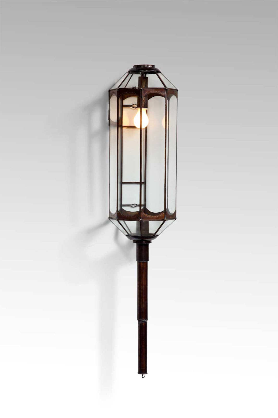 The Wall Lantern Small wall lantern – natural materials, boho decor handmade in Bali