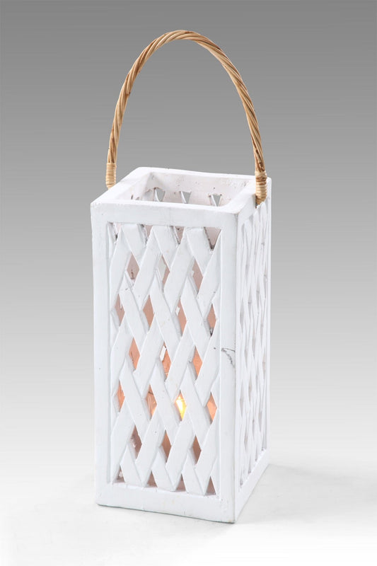 Lantern With Canlde Glass