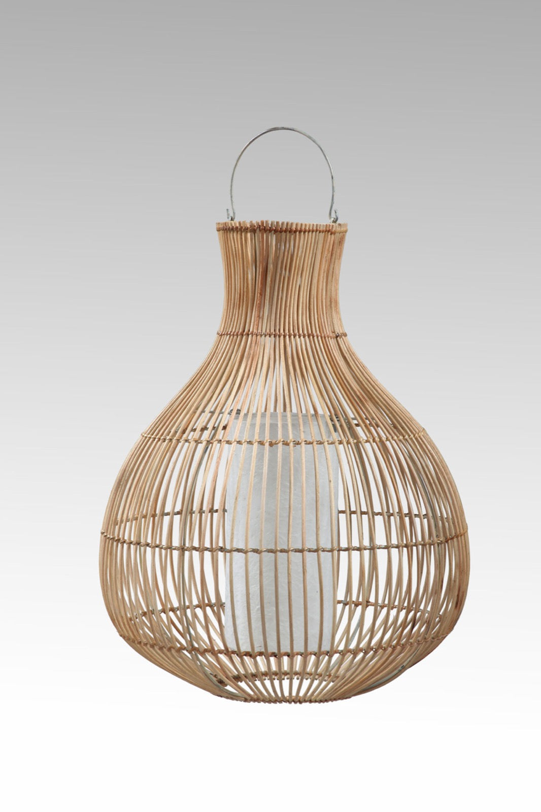 Bamboo lantern Bamboo Lantern – boho decor, handwoven and handmade in Bali