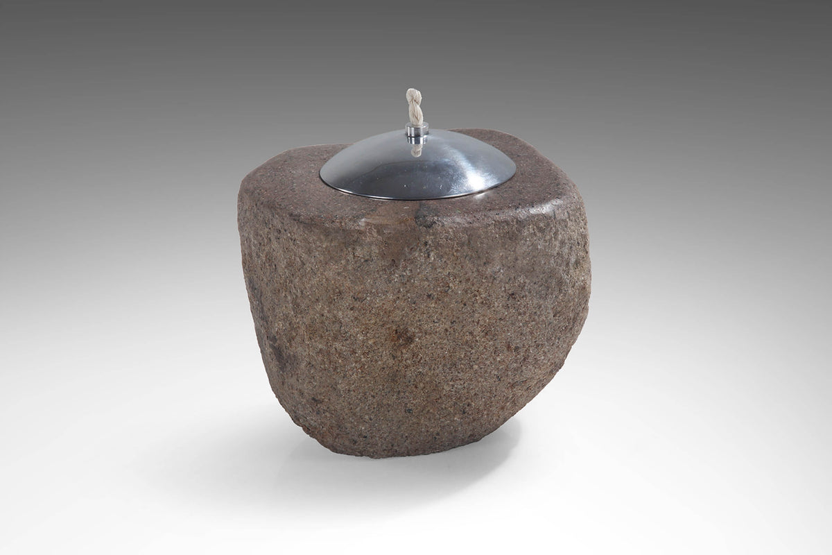 Stone Oil Lamp