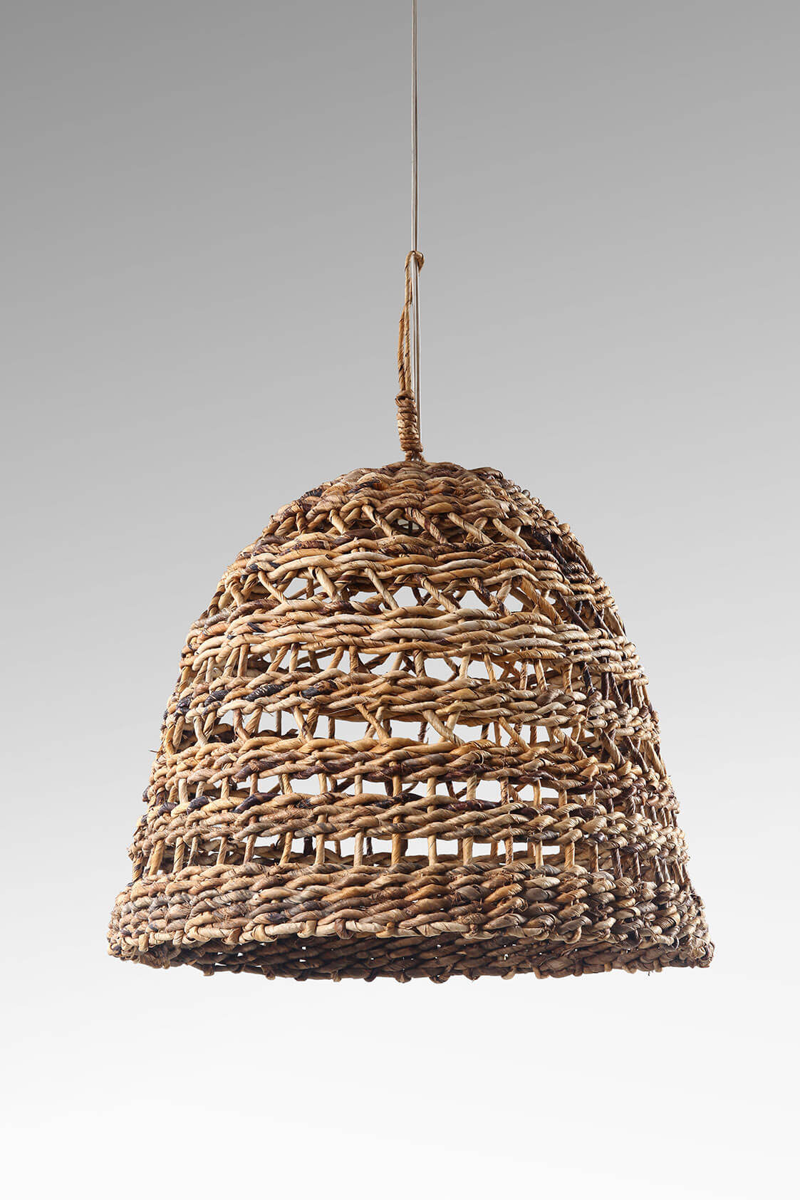 Wicker Banana Hanging Lamp Without Electric Cable