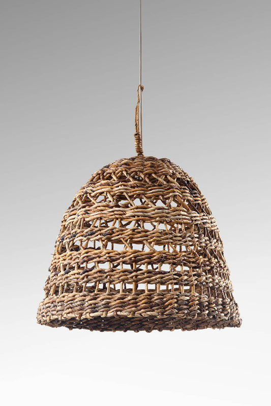 Wicker Banana Hanging Lamp Without Electric Cable