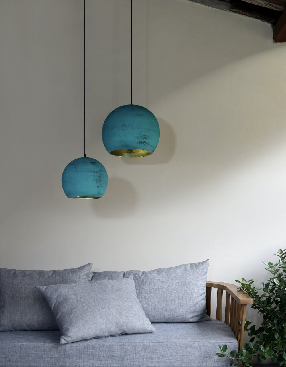 Ball Hanging Lamp Without Eletric Cable