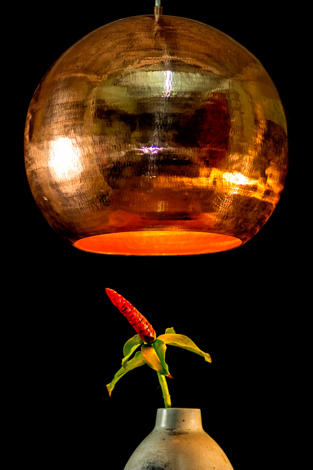 Ball Hanging Lamp Without Electric Cable