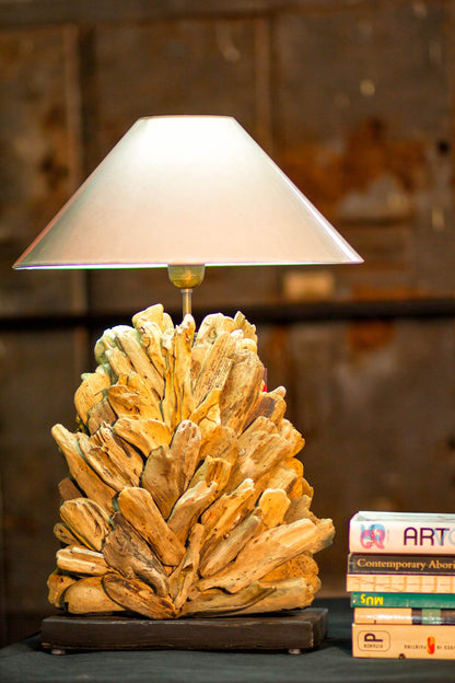 Bali Furniture – Kino Table Lamp Inluding White Shade Without Electric Cable
