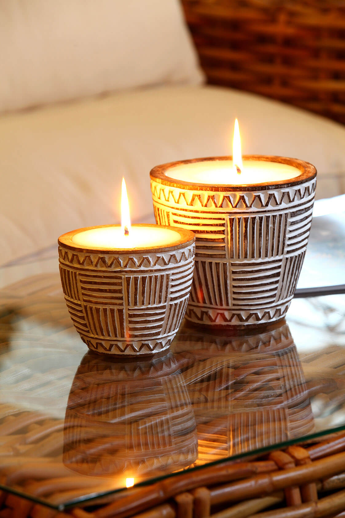 Timor Candle Set Of Two