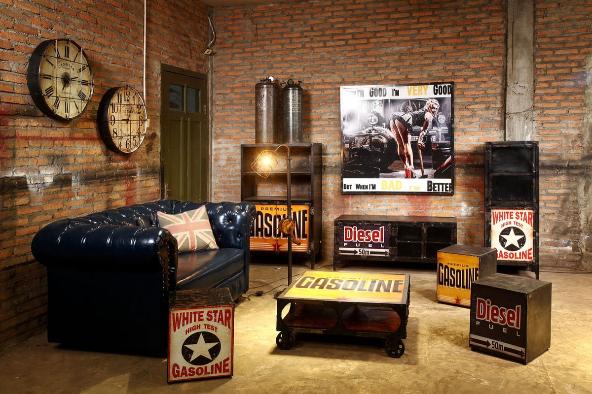 Chevrolet Standing floor lamp in natural materials – handmade boho decor from Bali
