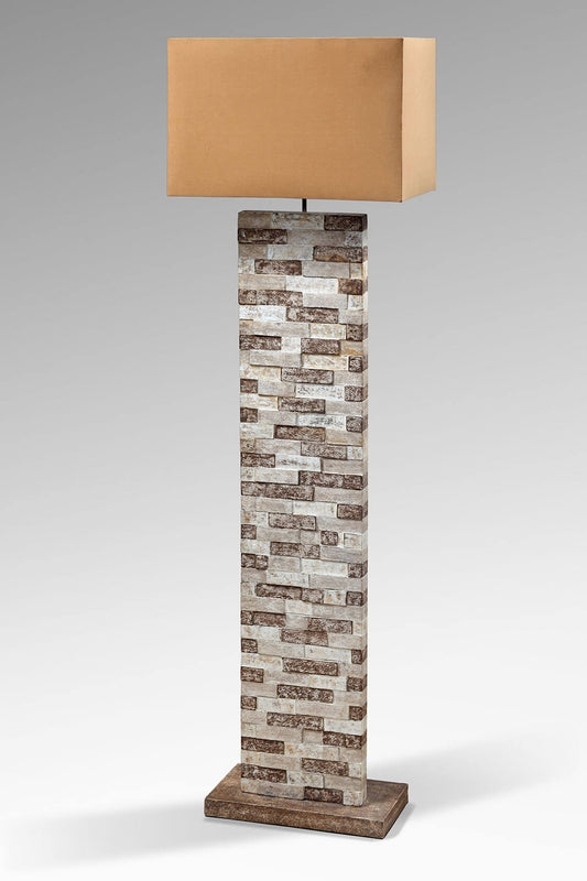 Bricks Standing Lamp Without Electric Cable