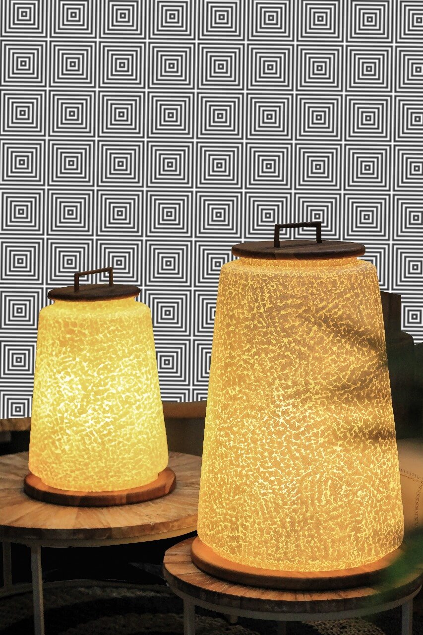 Helga Table Lamp Set Of Two Without Electric Cable – Set of 2