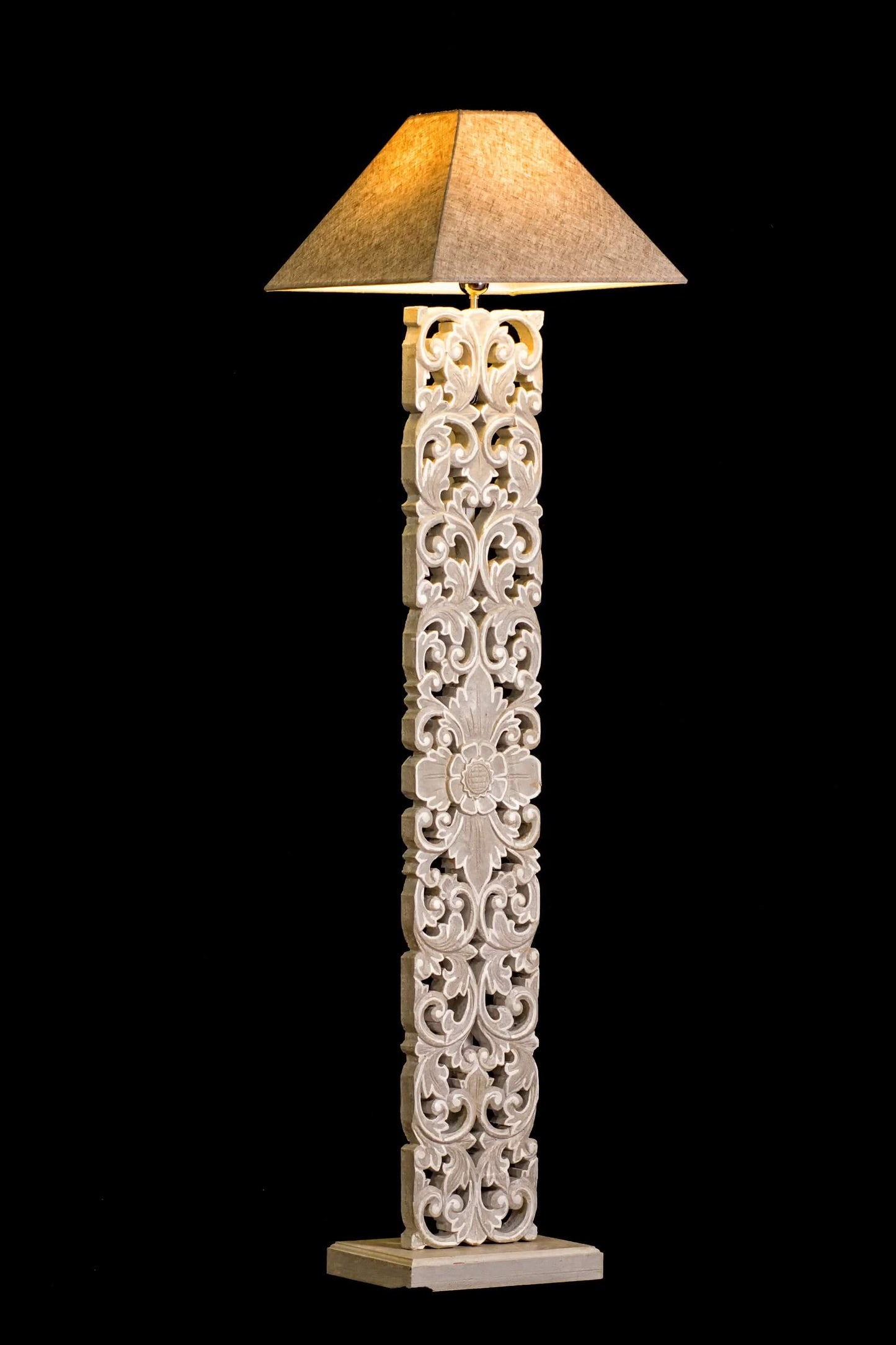 Bali Standing Lamp Including Shade - Without Electric Cable