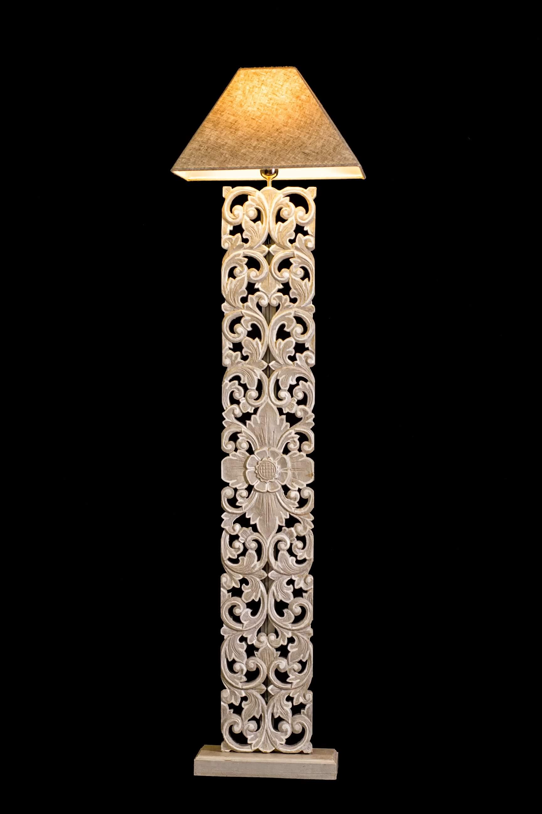 Bali Standing Lamp Including Shade - Without Electric Cable