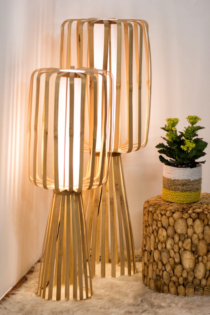Bali Furniture – Bambi Standing Lamp Large Without Electric Cable